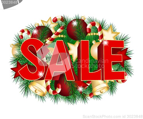 Image of Christmas sale poster