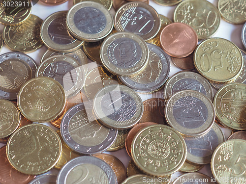Image of Euro coins