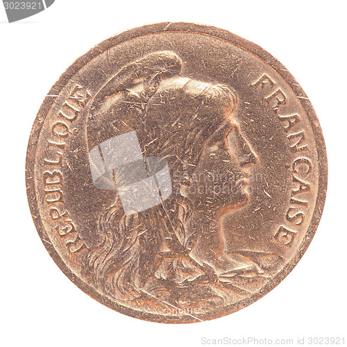 Image of Old French coin