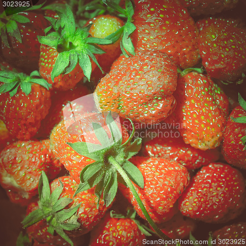 Image of Retro look Strawberries