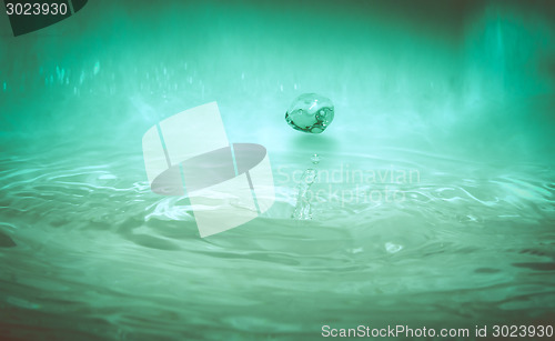 Image of Retro look Water drop