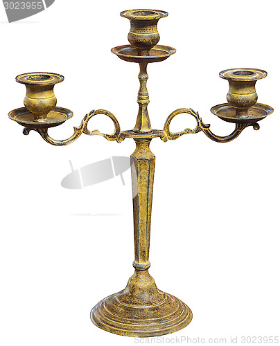 Image of Golden candlestick