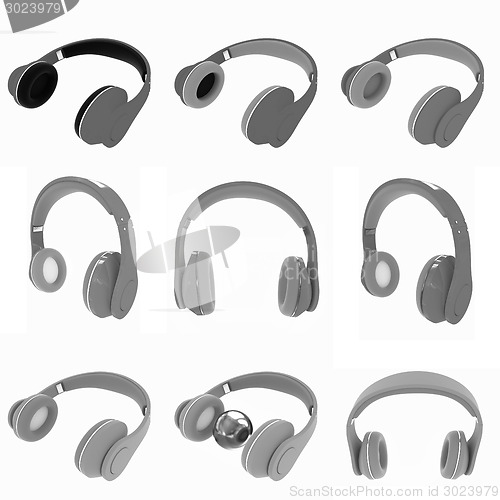 Image of headphones