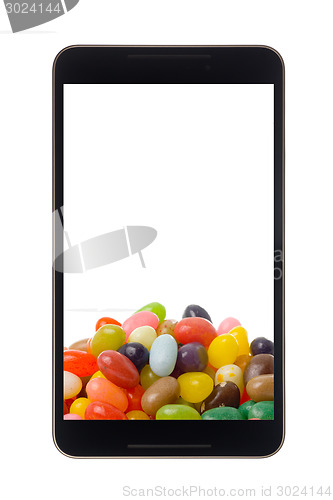 Image of Android tablet with jelly bean