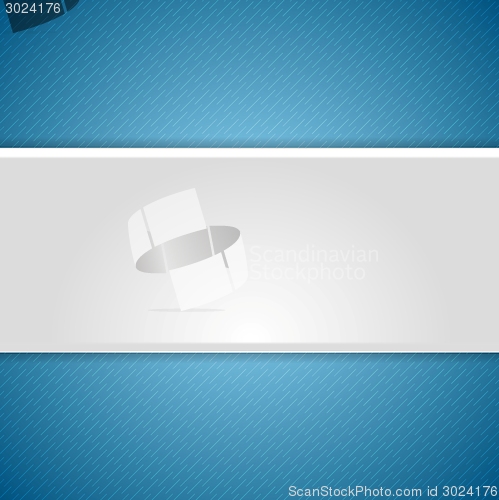 Image of Abstract blue and white background