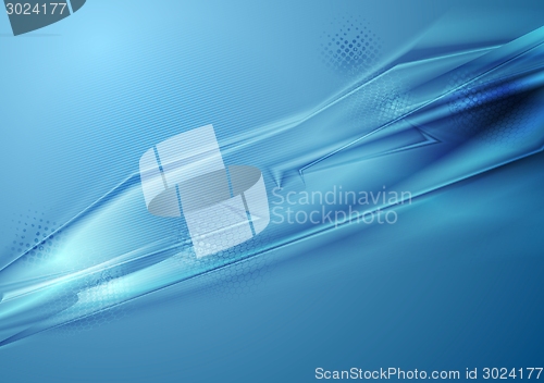 Image of Geometric vector tech design