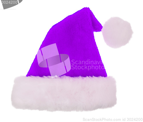 Image of Simple santa hat isolated