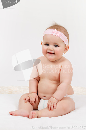 Image of smiling infant baby