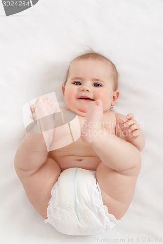 Image of smiling infant baby