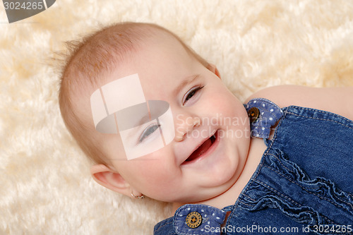 Image of smiling infant baby