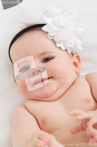 Image of smiling infant baby