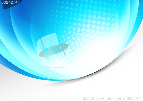 Image of Abstract blue background