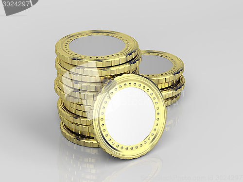 Image of Blank coins