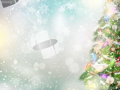 Image of Christmas background. EPS 10