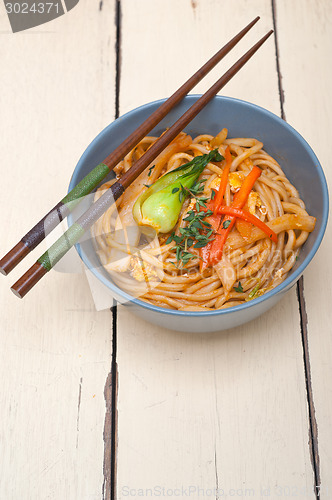 Image of hand pulled ramen noodles