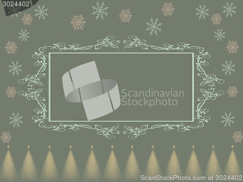 Image of Christmas background empty