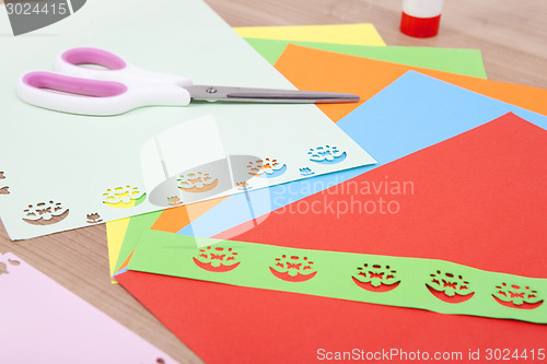 Image of floral pattern paper