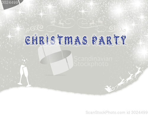 Image of christmas party newcard