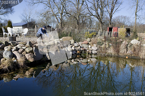 Image of prune rock garden