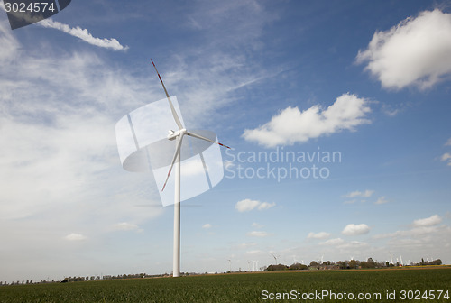 Image of generating with wind