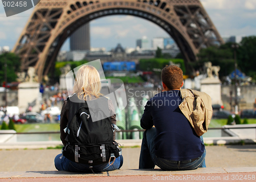 Image of Tourists in France