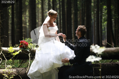 Image of bride and groom    