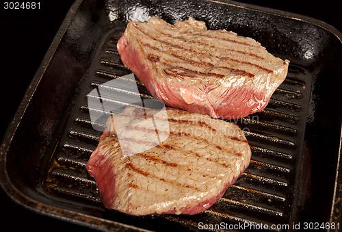 Image of Beef roasts in the pan