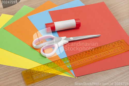 Image of Paper Scissors Glue