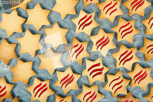 Image of Star Christmas cookies