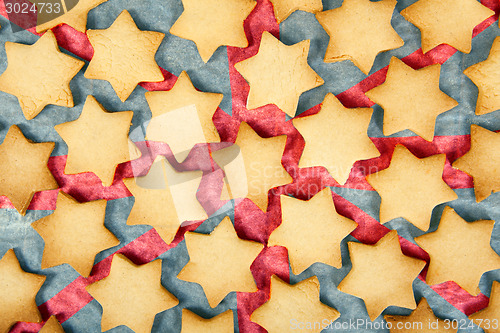 Image of Rustic Christmas baking background