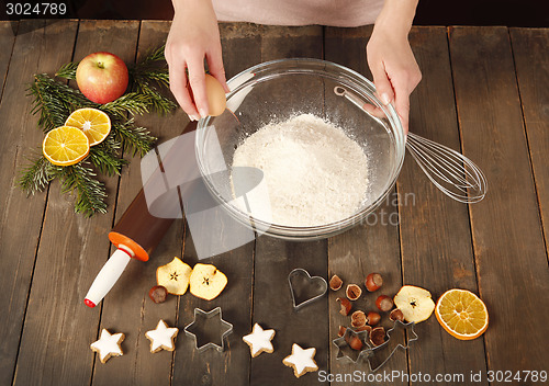 Image of Cookie dough is made