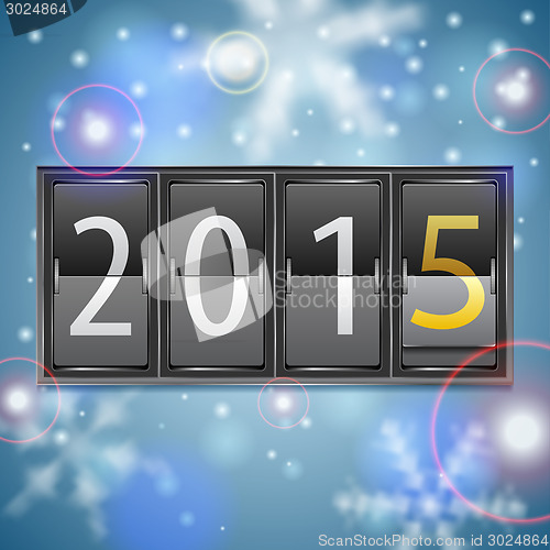 Image of New Year 2015 on Mechanical Timetable