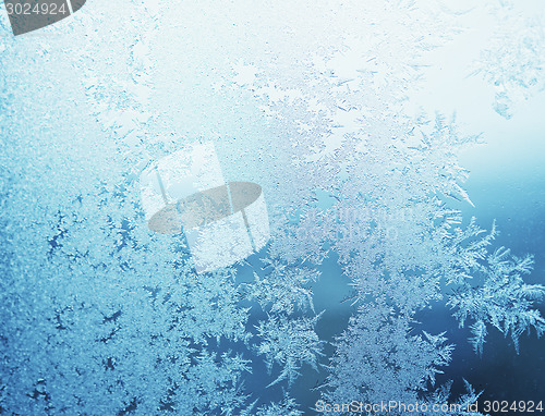 Image of ice pattern