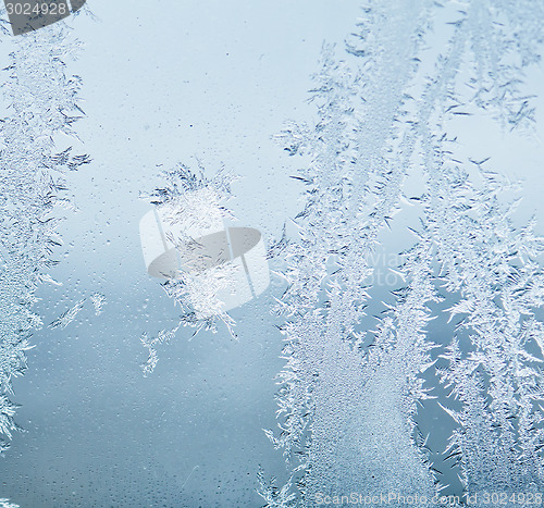 Image of ice pattern