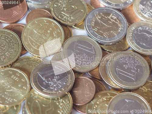 Image of Euro coins
