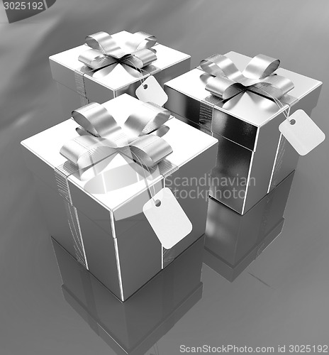 Image of Bright christmas gifts