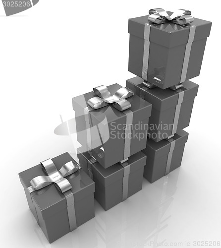 Image of Bright christmas gifts