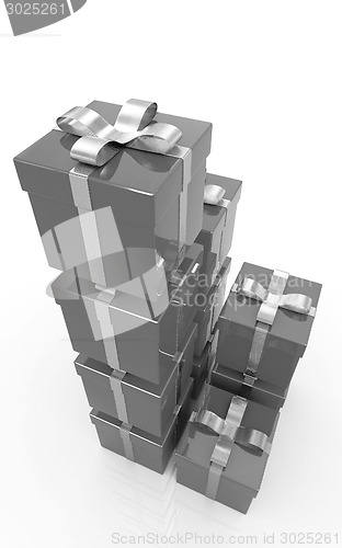 Image of Bright christmas gifts