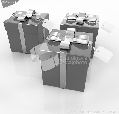 Image of Bright christmas gifts