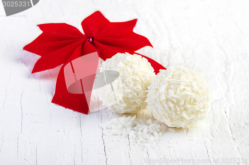 Image of Coconut snowball truffles