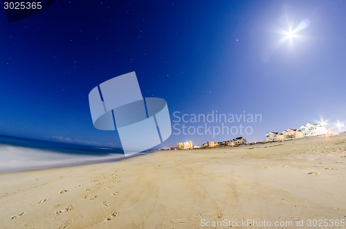 Image of destin florida night beach scenes