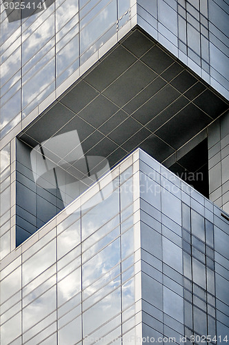 Image of modern buildings architecture in a big city