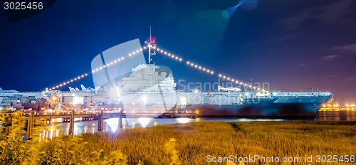 Image of The Yorktown Museum at Patriot's Point in Charleston Harbor Sout