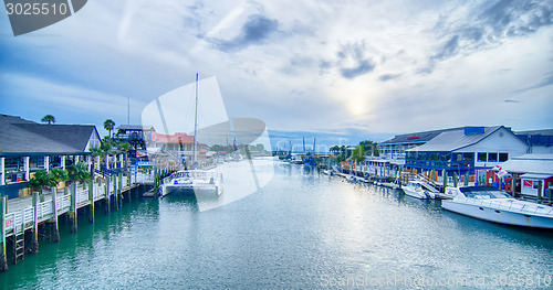 Image of view of shem creek from coleman blvd charleston south carolina