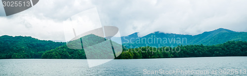 Image of lake santeetlah in great smoky mountains