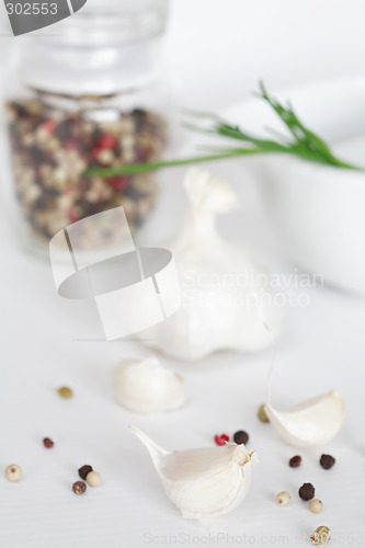 Image of Garlic and pepper