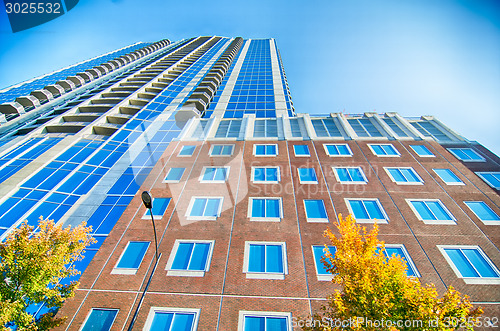 Image of skyscraper buildings in Charlotte North Carolina USA