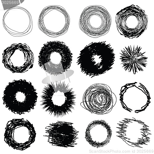 Image of hand drawn circles