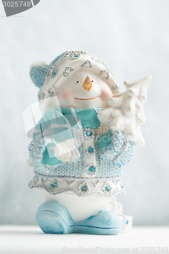 Image of Cheerful snowman
