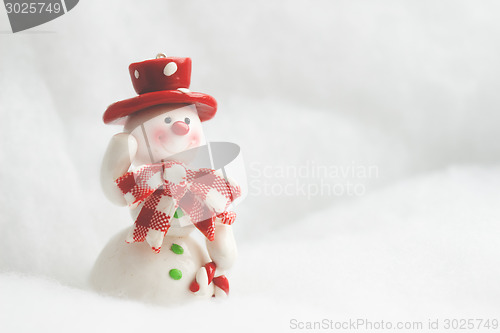 Image of Cheerful snowman